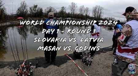 World Championship - Day 1- Round 1 - Slovakia vs. Latvia