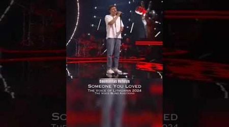 Someone You Loved (The Voice of Lithuania 2024) | Daumantas Rutulys #lovesong #thevoice #stopwar