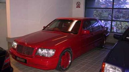 AMG and Mercedes of Sultan of Brunei 555 HP W140 S73 Estate, 600 SEC Cabrio, AMG Sprinter more!