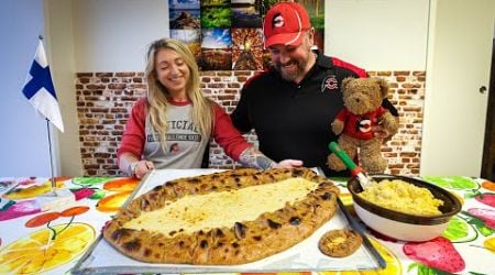 The 13,000 Calorie Supersized Finnish Pastry Challenge w/ Randy Santel