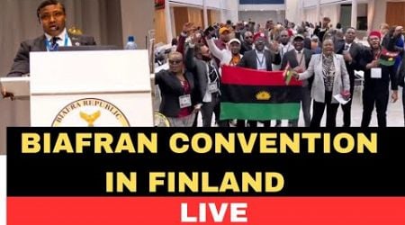 Biafran Convention In Finland With Simon Ekpa (Unbelievable)