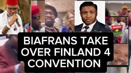 P S SQURE ARRIVE SET TO PERFORM. BIAFRANS TAKE OVER FINLAND AHEAD OF CONVENTION. SIMON EKPA BRIEFED