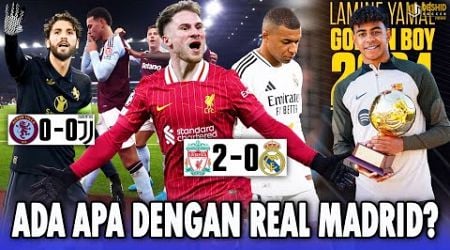 Hasil Liga Champion: Dua Penalti Gagal! Real Madrid Dihajar Liverpool - Juventus Ditahan Aston Villa