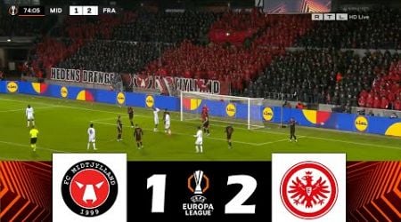 Midtjylland vs. Eintracht Frankfurt [1-2] | UEFA Europa League 2024/25 | Match Highlights!