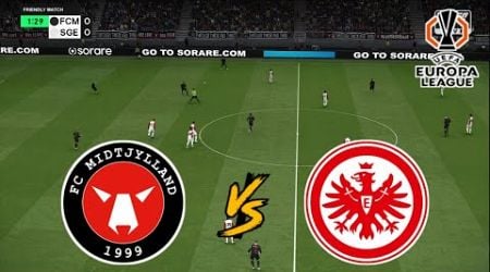 MIDTJYLLAND vs EINTRACHT FRANKFURT | UEFA EUROPA LEAGUE 2024/2025 | FOOTBALL LIFE 2025