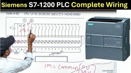 Siemens PLC Wiring | Siemens PLC Wiring Connection | Siemens PLC Wiring Diagram |