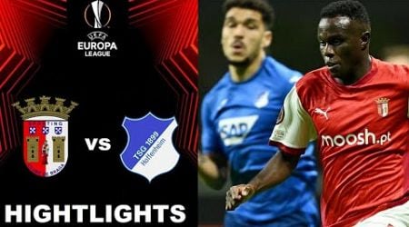 Braga - TSG Hoffenheim 3-0 Hightlights | UEFA Europa League 2024/2025