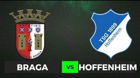 Sporting Braga x Hoffenheim - ao vivo - 28/11