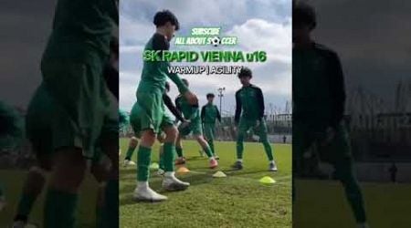 Rapid Vienna U16 #rapidvienna #warmup