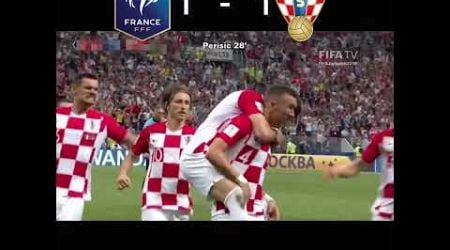 France vs Croatia 2018 World Cup final