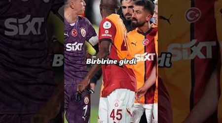 Muslera ile Kerem Demirbay birbirine girdi #shorts #futbol #galatasaray