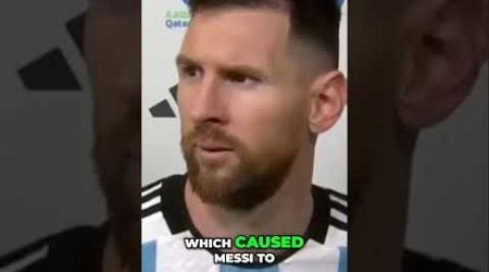 Messi&#39;s Fiery Reaction Tension Soars in Argentina vs Netherlands #celebritylife #messi #football