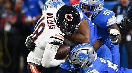 Bears' Williams 'frustrated' after low hit from Lions' Campbell