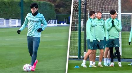 Tottenham Train Ahead Of Roma Europa League Clash!