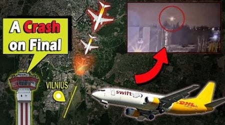 SwiftAir DHL Boeing B737-400 Crash near Vilnius Airport