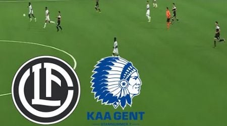 FC Lugano vs KAA Gent 2-0 Highlights | UEFA Conference League 2024