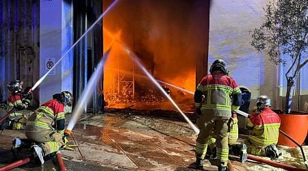 Two injured as fire breaks out in Naxxar industrial complex