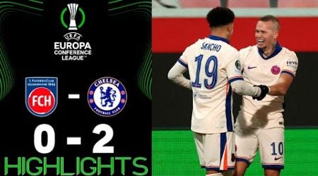 Heindenheim vs Chelsea 0-2 Highlights | UEFA Conference League 2024