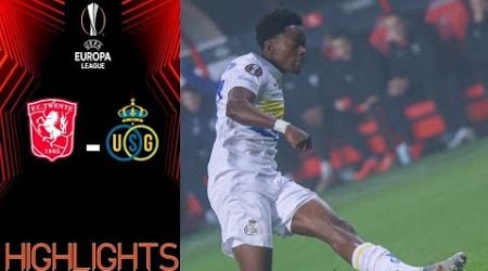 Twente vs Union SG 0-1 | Europa League 2024 Highlights union twente