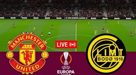 [LIVE] Manchester United vs Bodo Glimt UEFA Europa League 24/25 Full Match - VideoGame Simulation