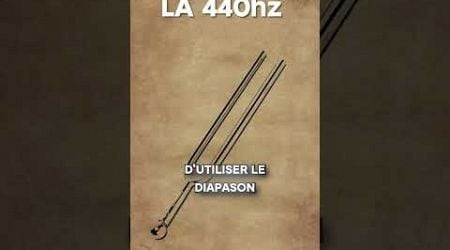 le DIAPASON #piano #musique #classicalmusic #music #histoire #history #musictheory