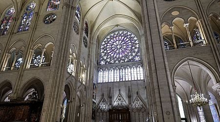 Notre Dame: World gets first glimpse of restored interior following 2019 fire