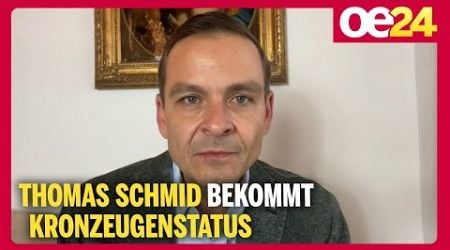 Thomas Schmid bekommt Kronzeugenstatus | @geraldgrosz