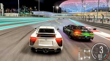 FORZA MOTORSPORT: Lexus LFA &#39;10 Night Race at Yas Marina