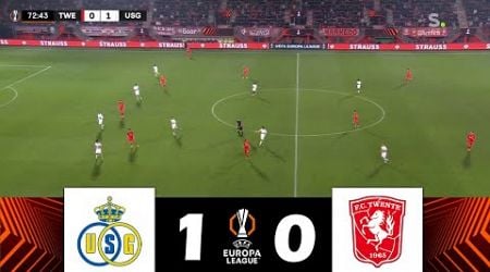 Union SG versus Twente [1-0] | UEFA Europa League 2024/25 | Wedstrijd Hoogtepunten!