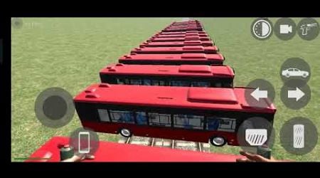 INDIAN TRAIN DRIVING INDIAN BIKE DRIVING 3DNEW UPDATE BUS ACCIDENT by TRAIN