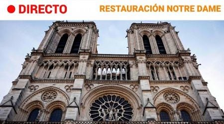 FRANCIA: MACRON visita la CATEDRAL de NOTRE DAME antes de su REAPERTURA | RTVE Noticias