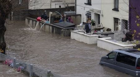 Storm Bert causes severe flooding in UK