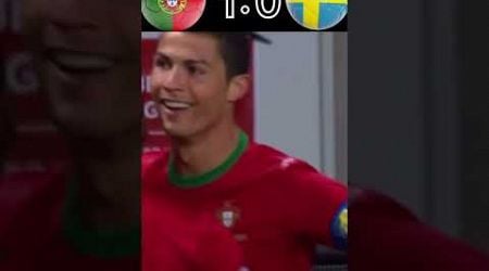 Portugal vs Sweden 3-2 Ronaldo Hat trick #vibe #football