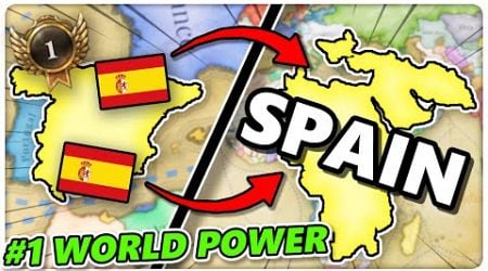 I REVIVED SPAIN And MADE THEM The STRONGEST WORLD POWER In VICTORIA 3