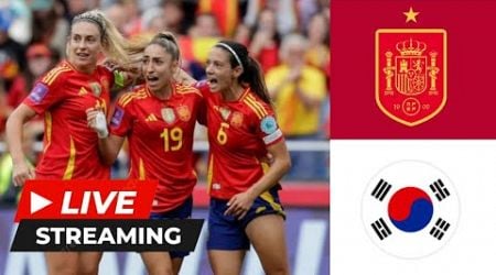 SPAIN VS SOUTH COREA WOMENS LIVE STREAMING FRIENDLY