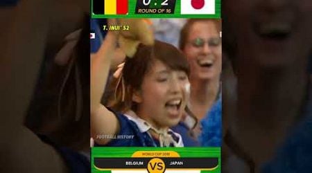 BELGIUM VS JAPAN 3-2 WORLD CUP 2018 #football #worldcup