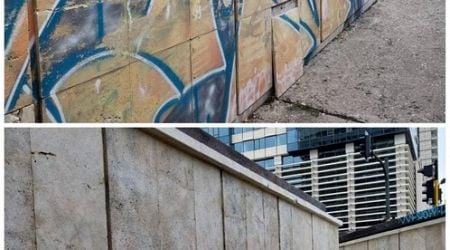 Sofia Municipality Washes Graffiti Off Underpasses' Walls - Mayor Terziev