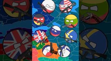 Russia And Estonia #countryballs #memes #usa #funny #shorts #estonia #russia #animation #geography