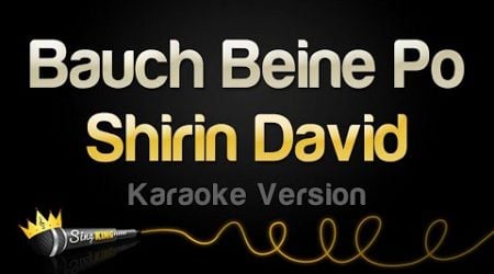 Shirin David - Bauch Beine Po (Karaoke Version)