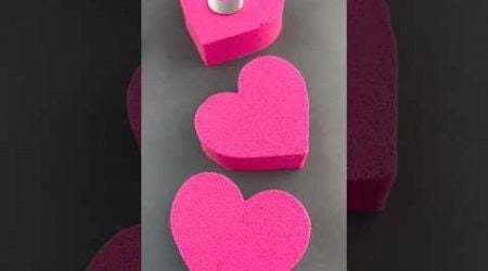 #asmr Pink Love Hearts Magic Sand Very Satisfying.