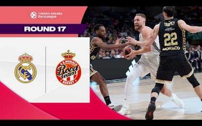 No Brakes, FULL THROTTLE | Real Madrid - AS Monaco | BASKETBALL HIGHLIGHTS R17 2024-25