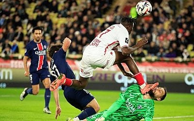 Monaco's Wilfried Singo targeted with racial abuse after cleating PSG star Gianluigi Donnarumma in the face