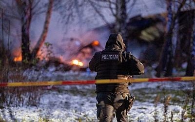 DHL plane crash in Lithuania leaves authorities searching for answers