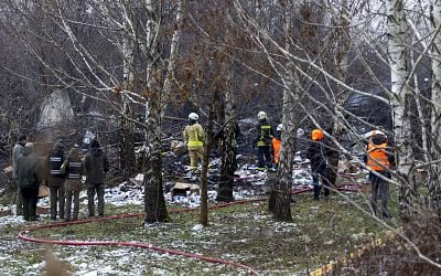 DHL Cargo Plane Crashes Into House in Lithuania