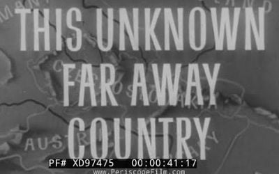 &quot; THIS UNKNOWN FAR AWAY COUNTRY &quot; 1940s CZECHOSLOVAKIA &amp; PRAGUE TRAVELOGUE FILM XD97475