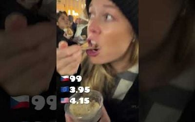 Everything we Ate at the Prague Christmas Market 2024