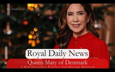 Queen Mary of Denmark Releases A Heartfelt Christmas Message &amp; New Portrait. Plus, More #RoyalNews