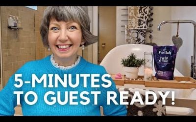 5-MINUTE CHRISTMAS RESET | Speed Cleaning Motivation &amp; Festive Self-Care Tips