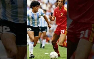 1986 World Cup Semifinal Argentina vs Belgium [2 - 0]