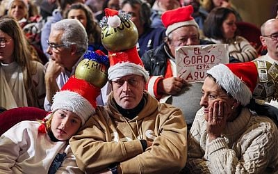 Spain's national lottery marks 200-year tradition with record-breaking prize pot